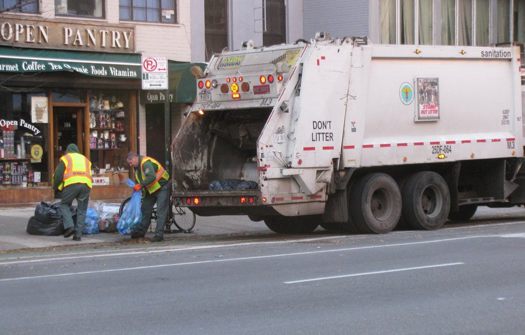 Sanitation Truck Accident in Queens