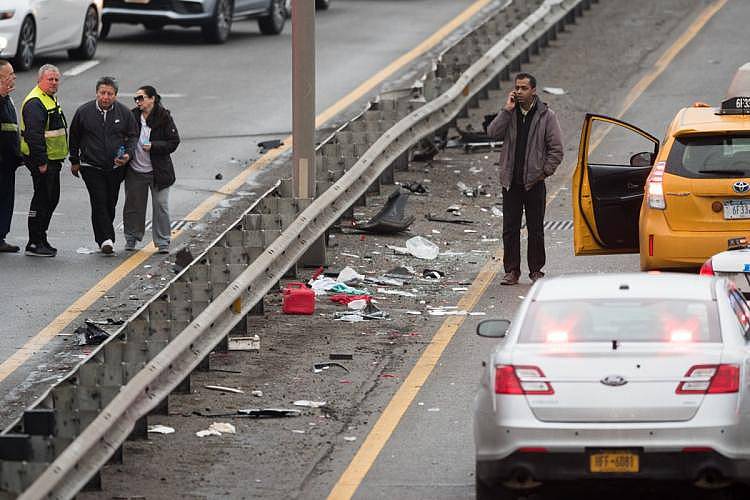 car crash in Queens