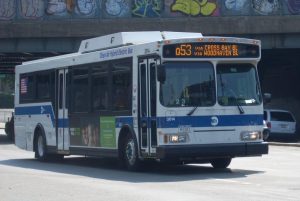 MTA bus in Queens NY