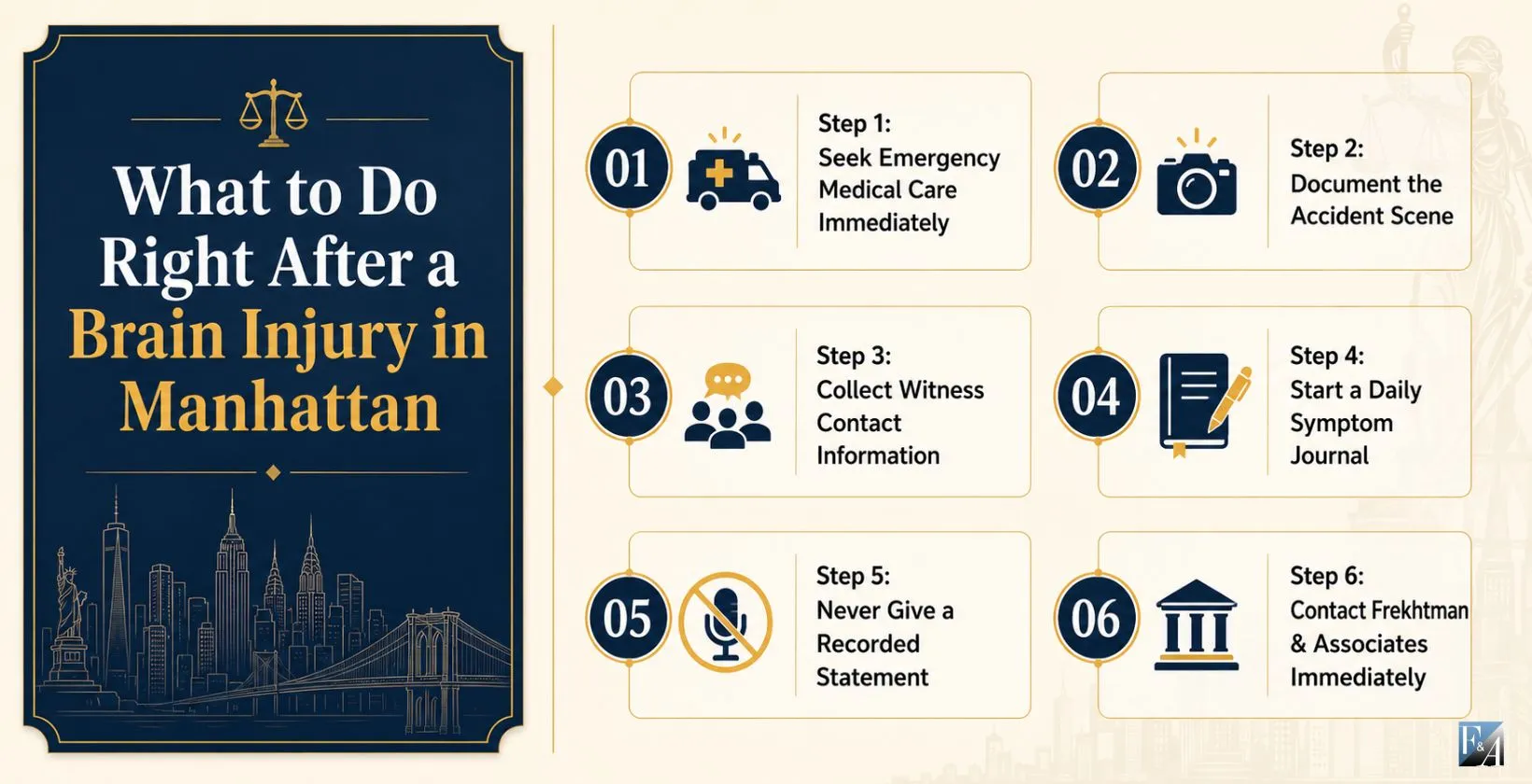 What to Do Right After a Brain Injury in Manhattan​