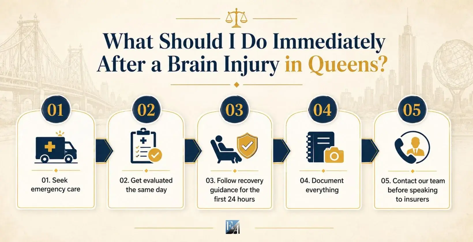 What Should I Do Immediately After a Brain Injury in Queens?​