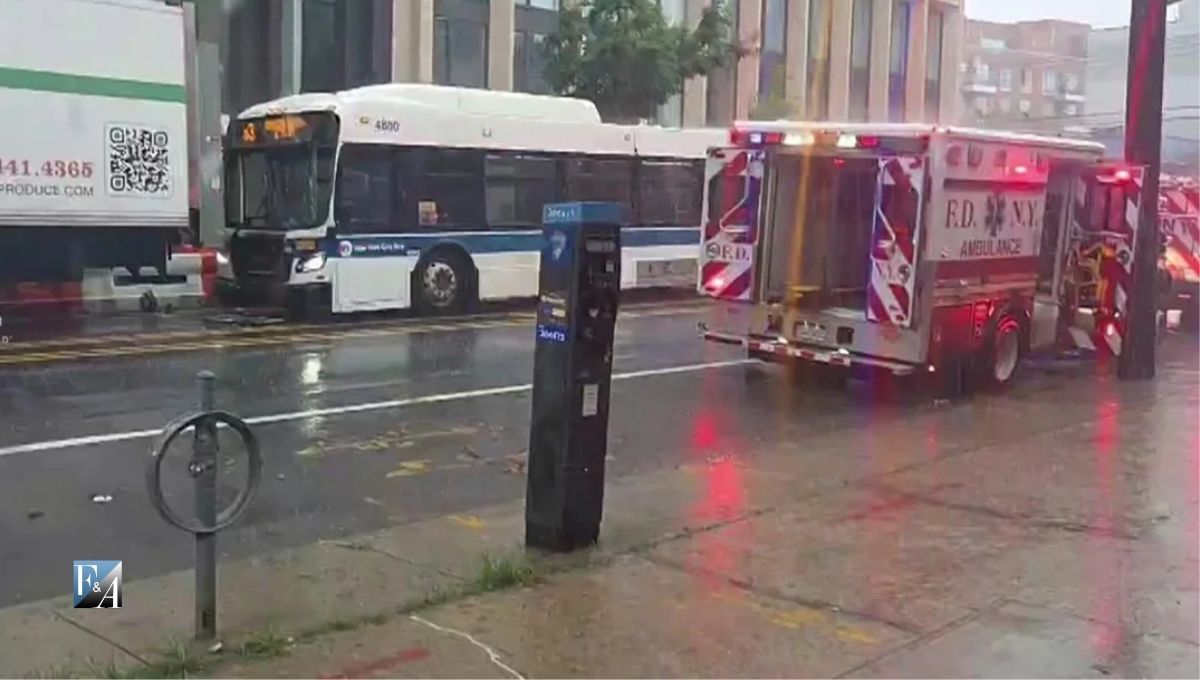 15 Injured After Tractor-Trailer Collides With MTA Bus
