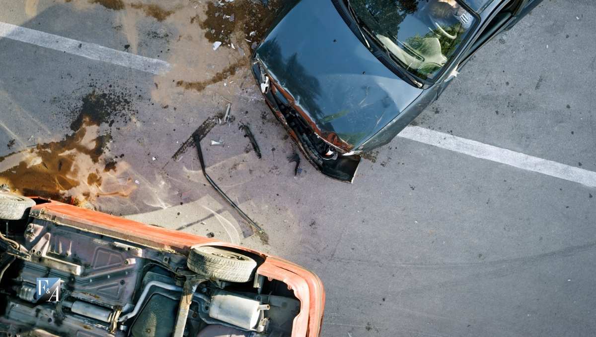 Car Flips in Two-Vehicle Crash