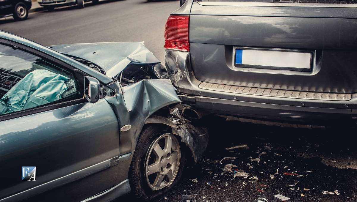 Disabled Car Rear-Ended